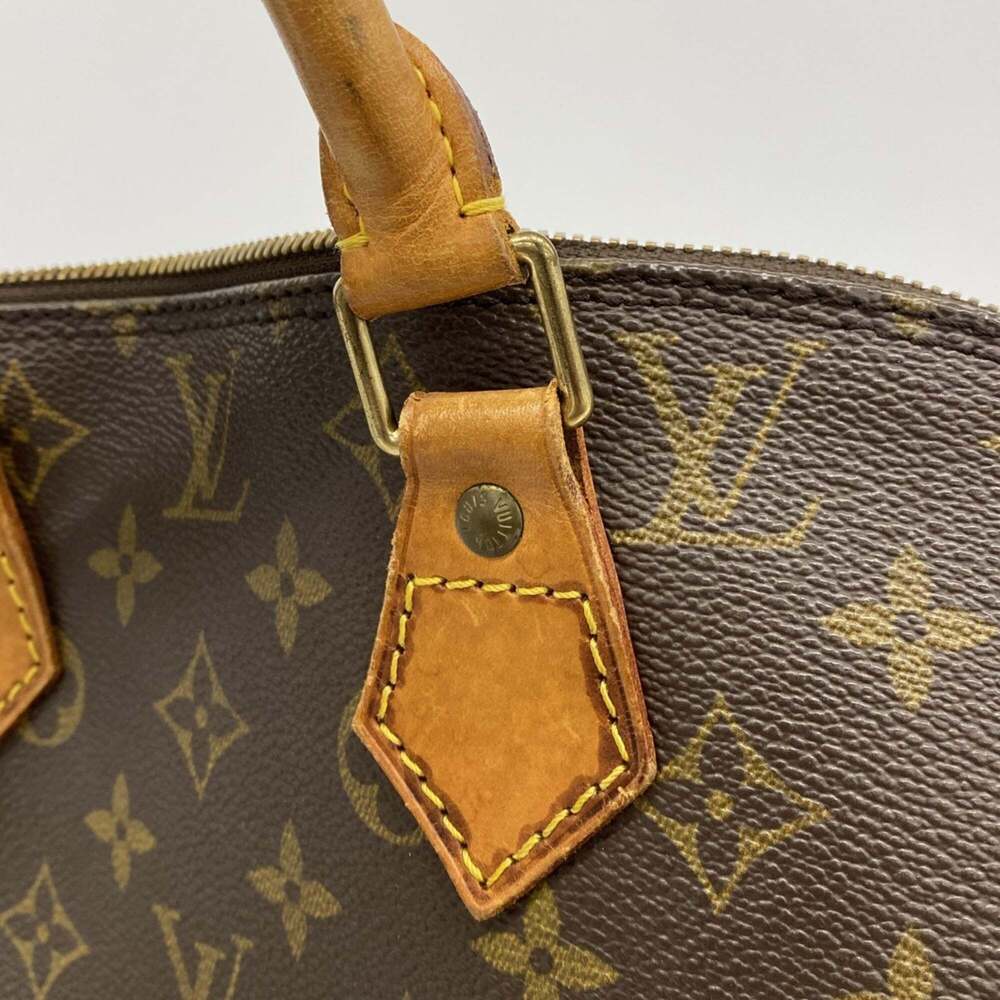 Louis Vuitton Alma Monogram Handbag M51130 Brown Women's - Picture 8 of 10